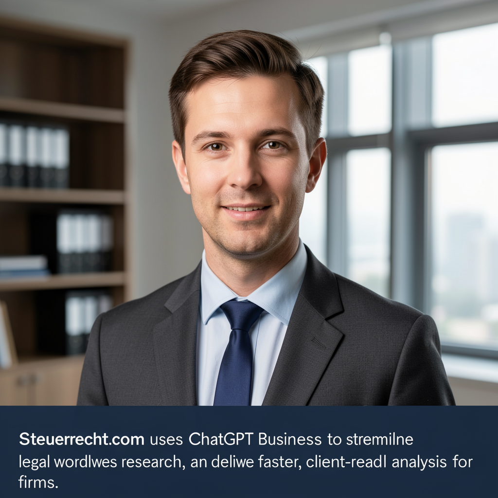 Steuerrecht.com delivers client-ready legal analysis with ChatGPT