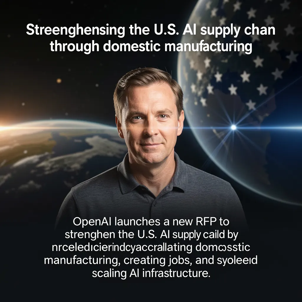 Strengthening the U.S. AI supply chain through domestic manufacturing