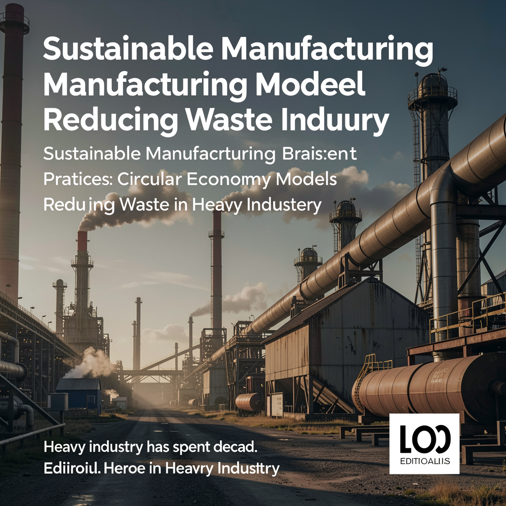 Sustainable Manufacturing Practices: Circular Economy Models Reducing Waste in Heavy Industry