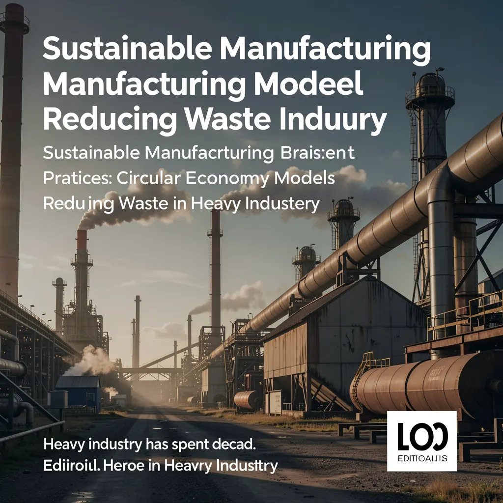 Sustainable Manufacturing Practices: Circular Economy Models Reducing Waste in Heavy Industry