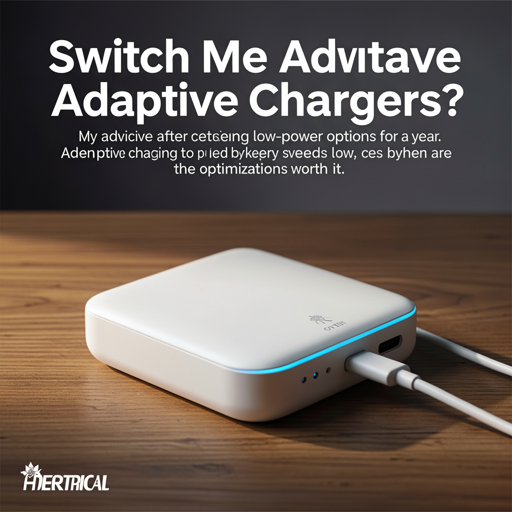 Switch to adaptive chargers? My advice after testing low-power options for a year