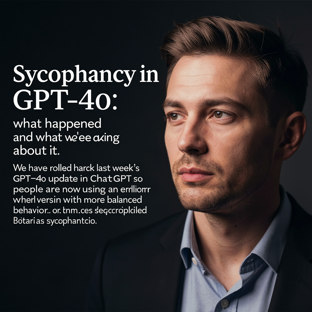 Sycophancy in GPT-4o: what happened and what we’re doing about it