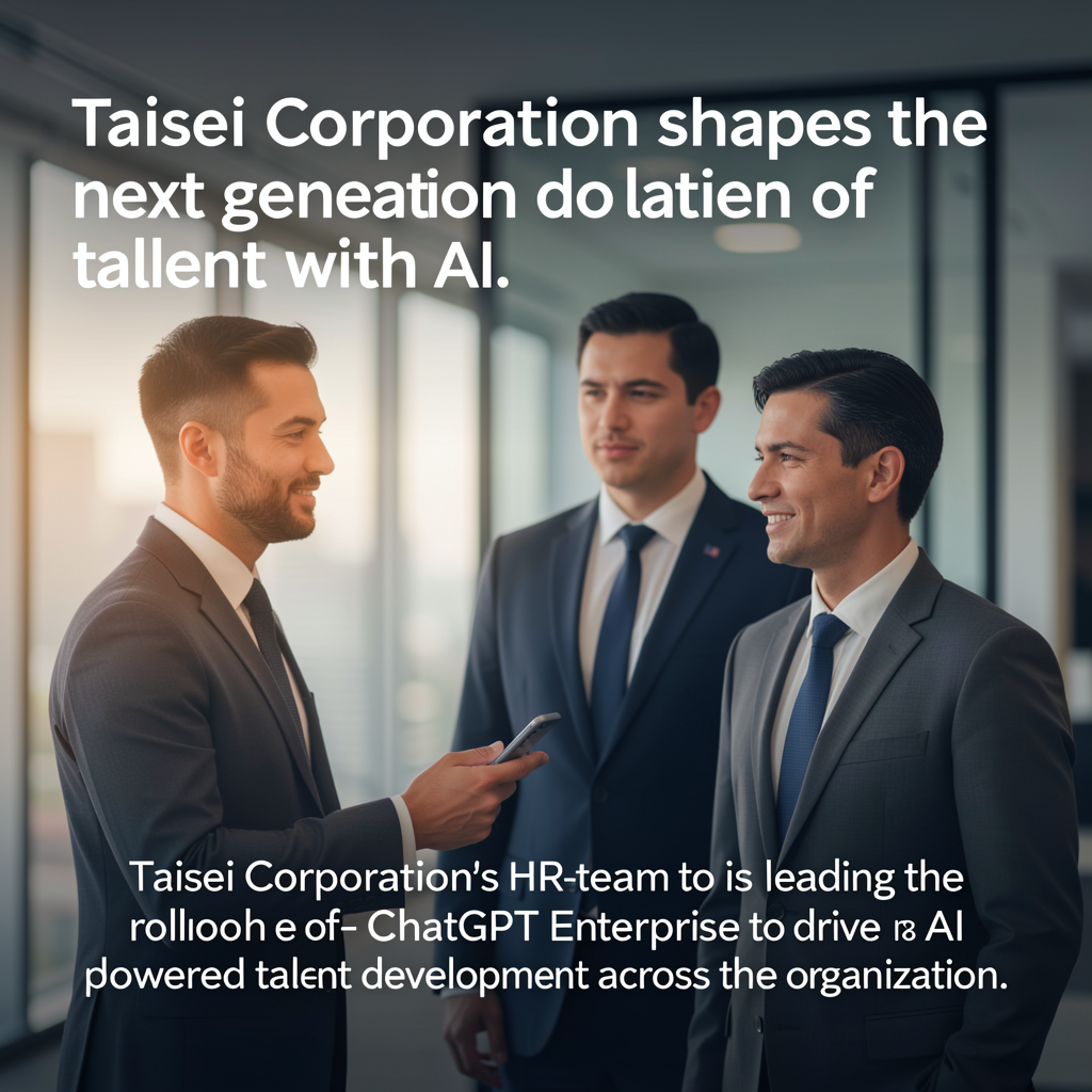 Taisei Corporation shapes the next generation of talent with AI