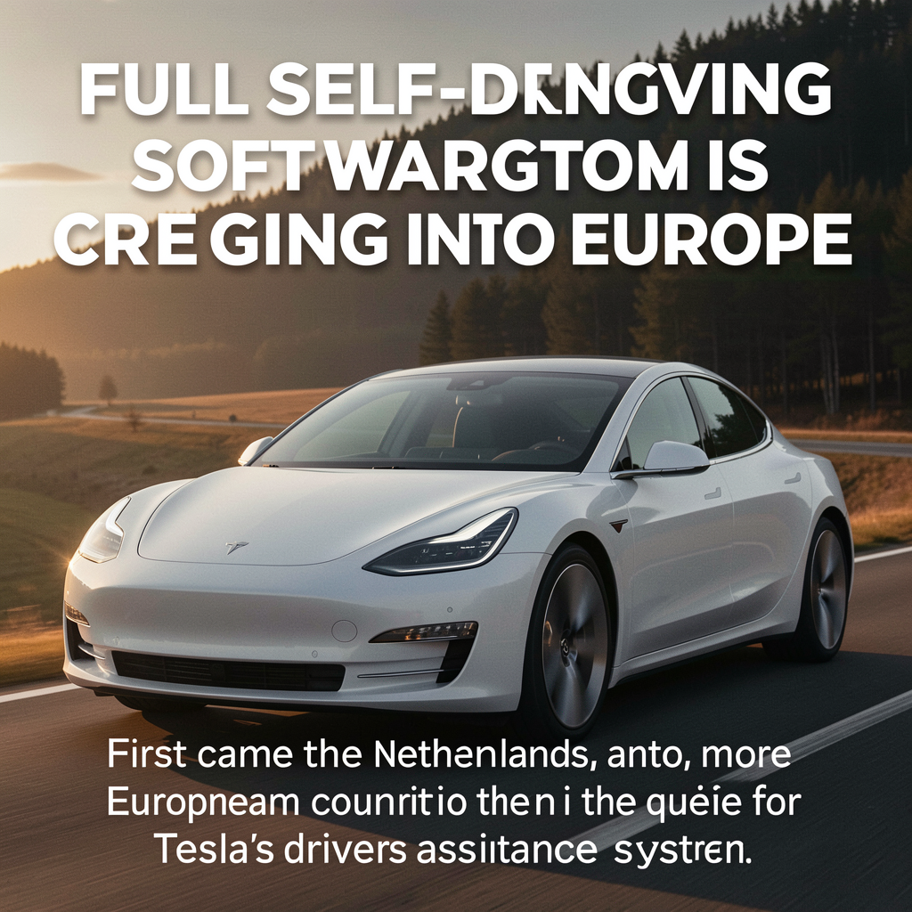 Tesla’s Full Self-Driving software is creeping into Europe