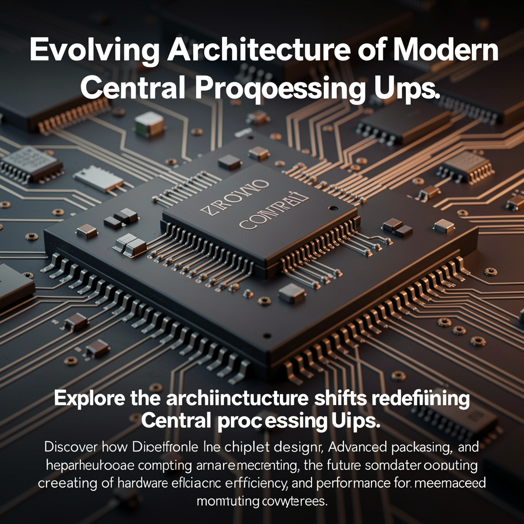 The Evolving Architecture of Modern Central Processing Units