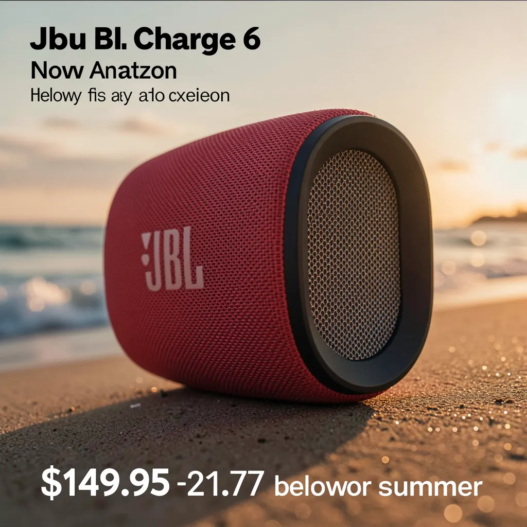 The JBL Charge 6 Bluetooth speaker is $50 cheaper in this Amazon deal