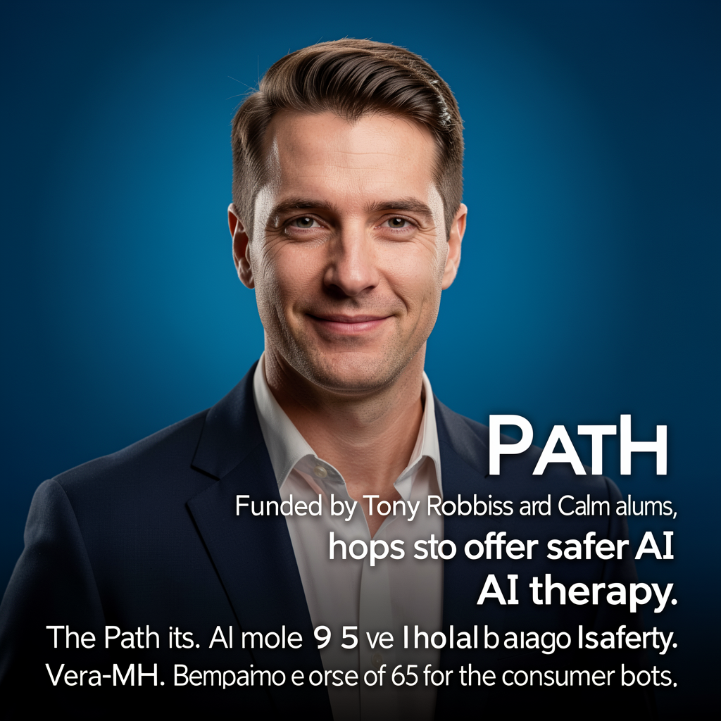 The Path, founded by Tony Robbins and Calm alums, hopes to offer safer AI therapy