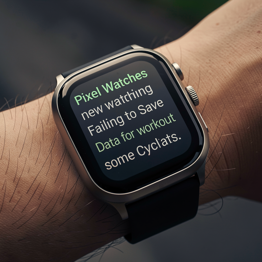 The Pixel Watch has an annoying new bug for cyclists