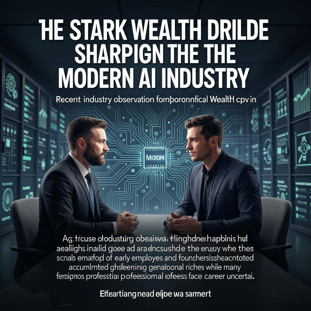 The Stark Wealth Divide Shaping the Modern AI Industry