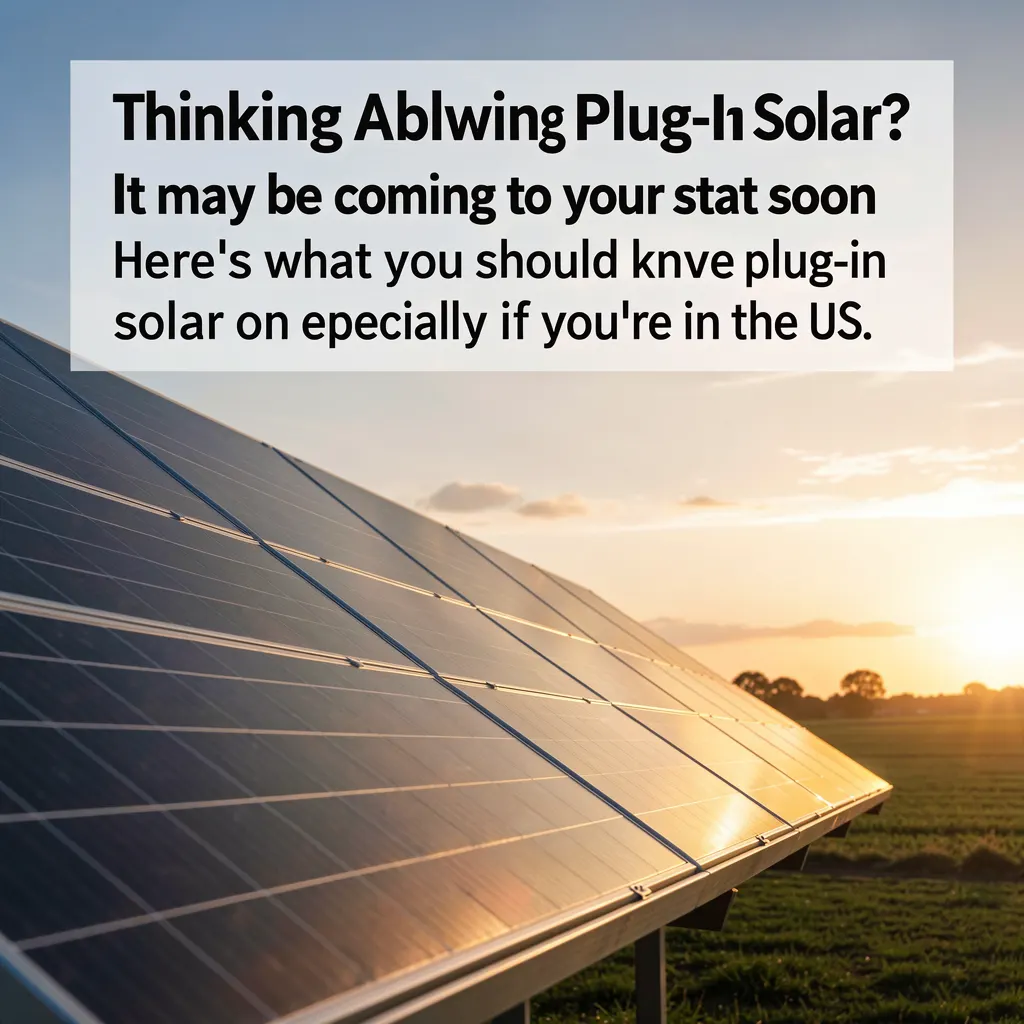 Thinking about plug-in solar? It may be coming to your state soon