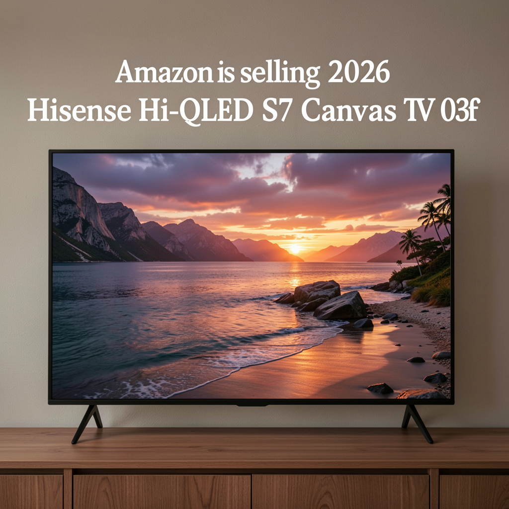 This canvas art QLED TV isn't made by Samsung, and it's $650 cheaper for Memorial Day