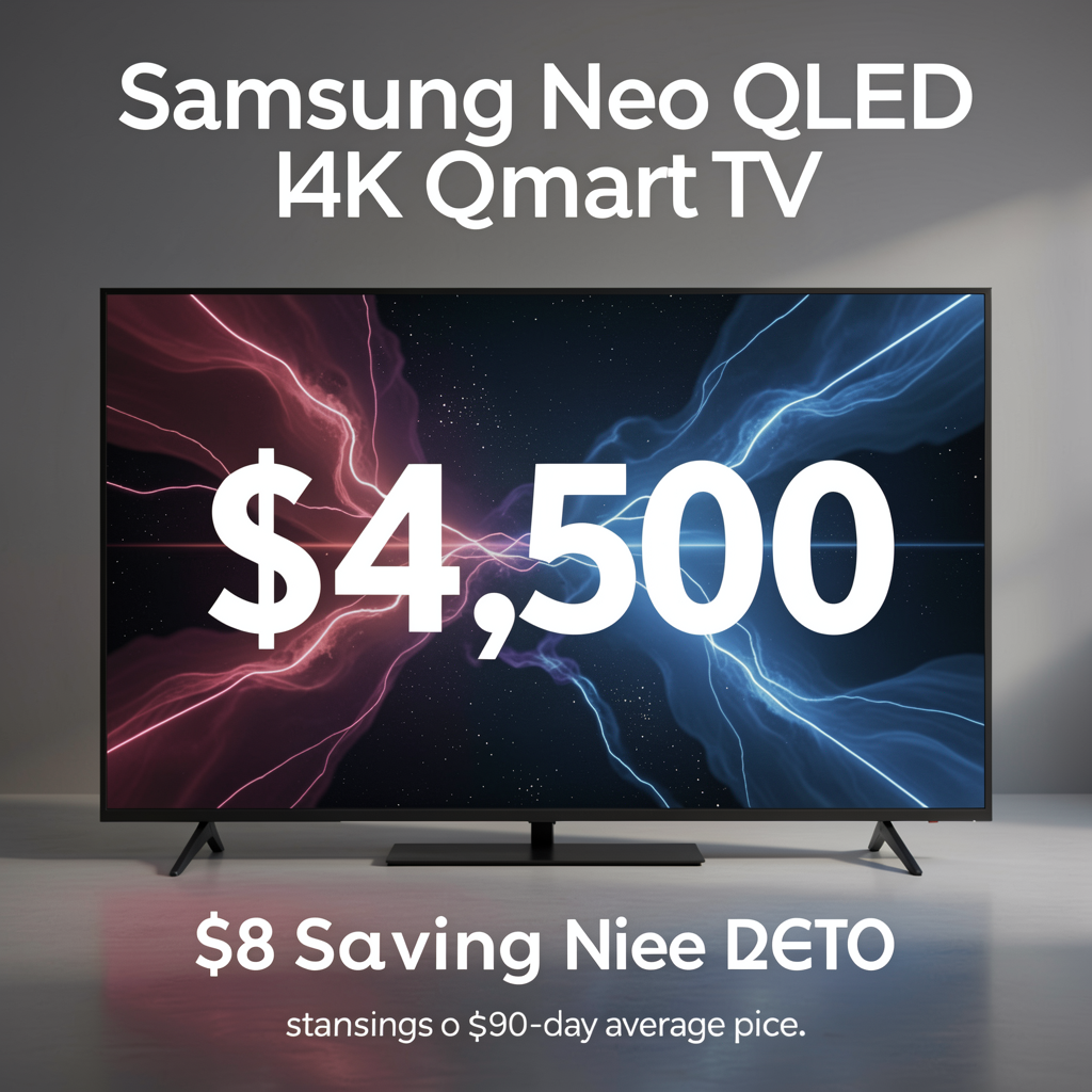 This massive 98-inch Samsung Neo QLED TV is just $4,500 after a huge price drop