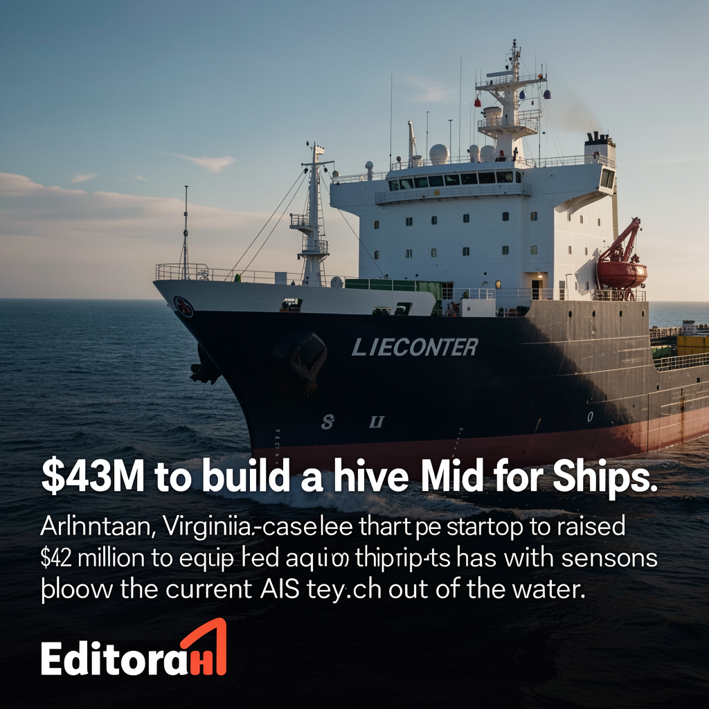This startup raised $43M to build a hive mind for ships
