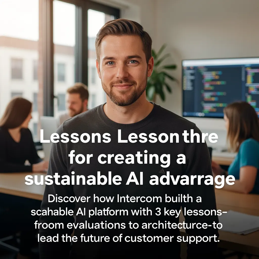 Three lessons for creating a sustainable AI advantage