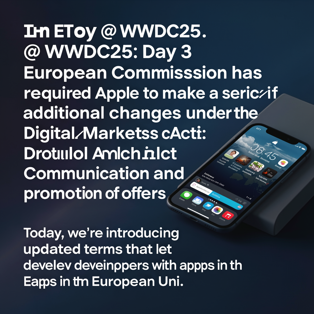 Today @ WWDC25: Day 3