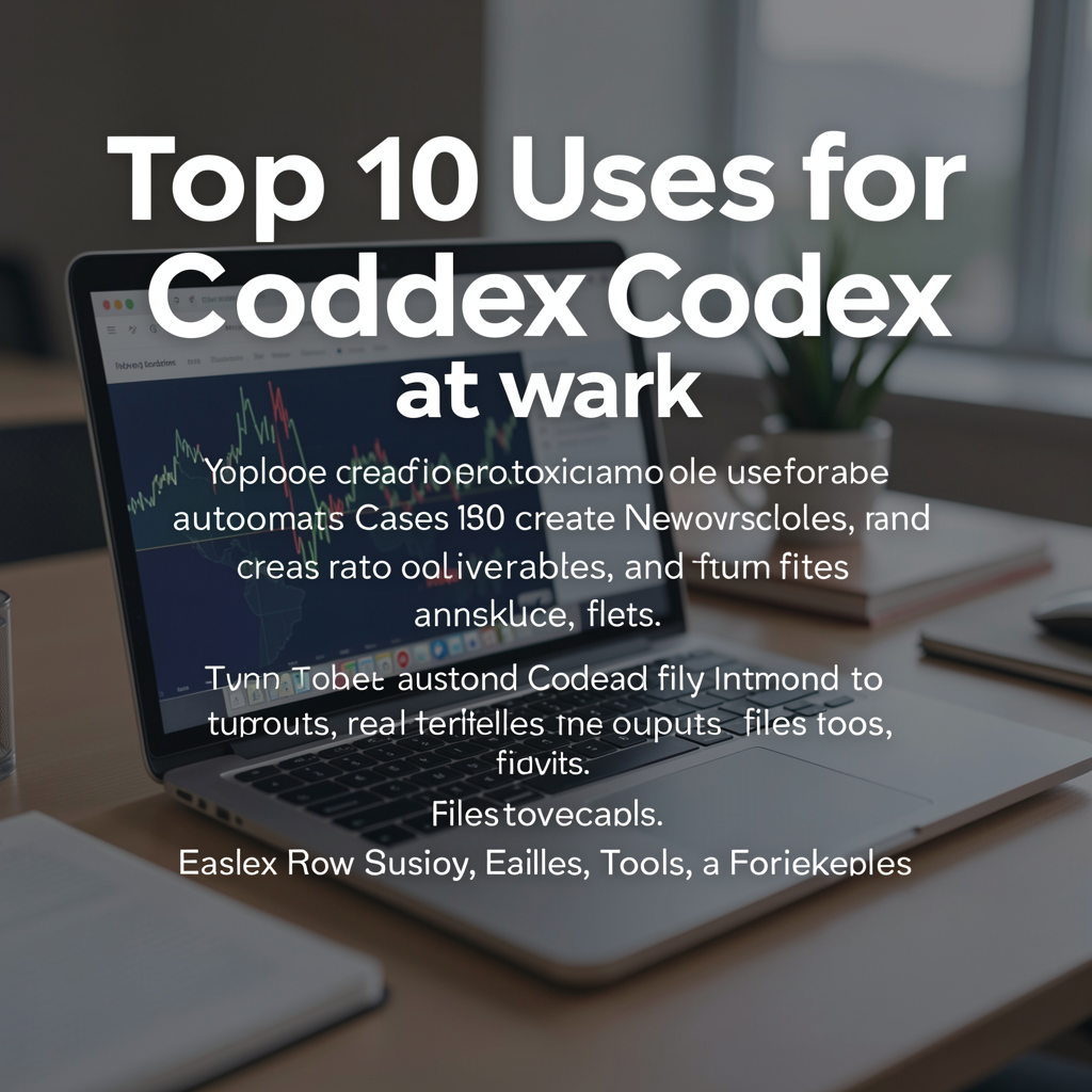 Top 10 uses for Codex at work