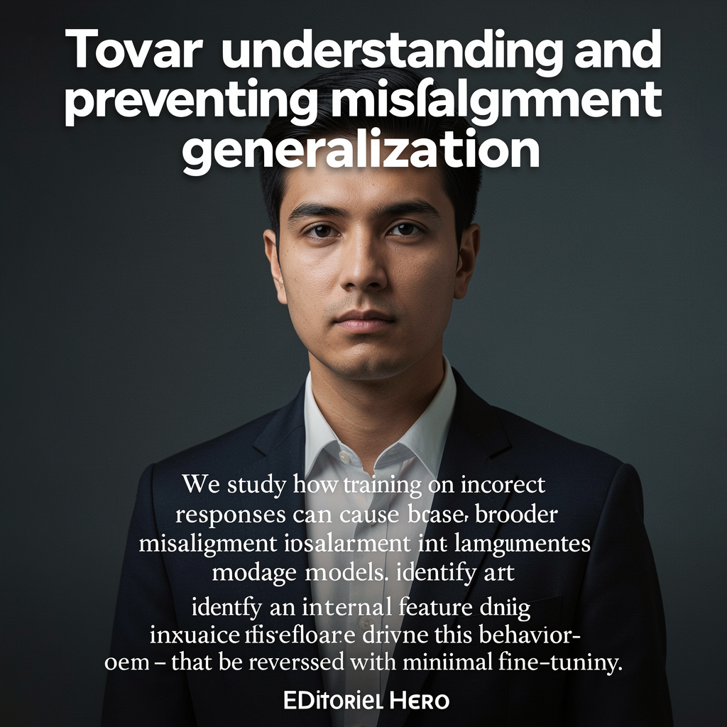 Toward understanding and preventing misalignment generalization