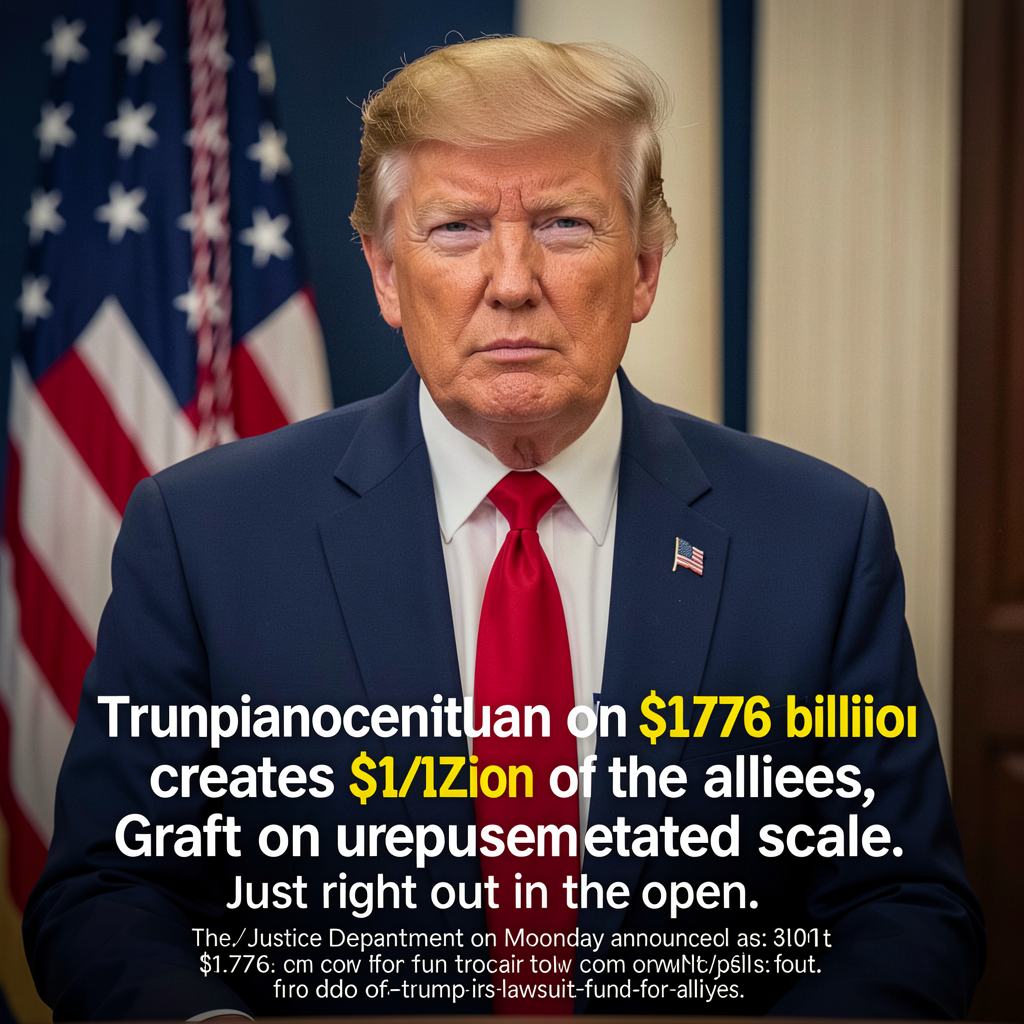 Trump administration creates $1.776 billion fund for allies of the president