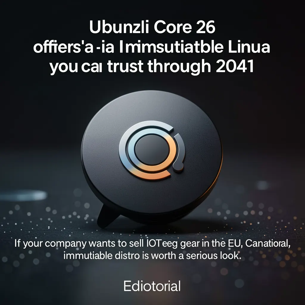 Ubuntu Core 26 offers an immutable Linux you can trust through 2041