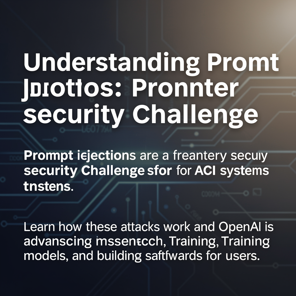 Understanding prompt injections: a frontier security challenge