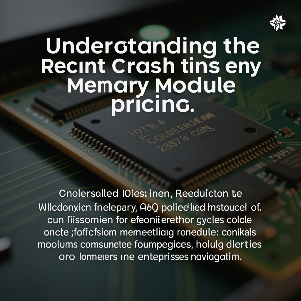 Understanding the Recent Crash in Memory Module Pricing
