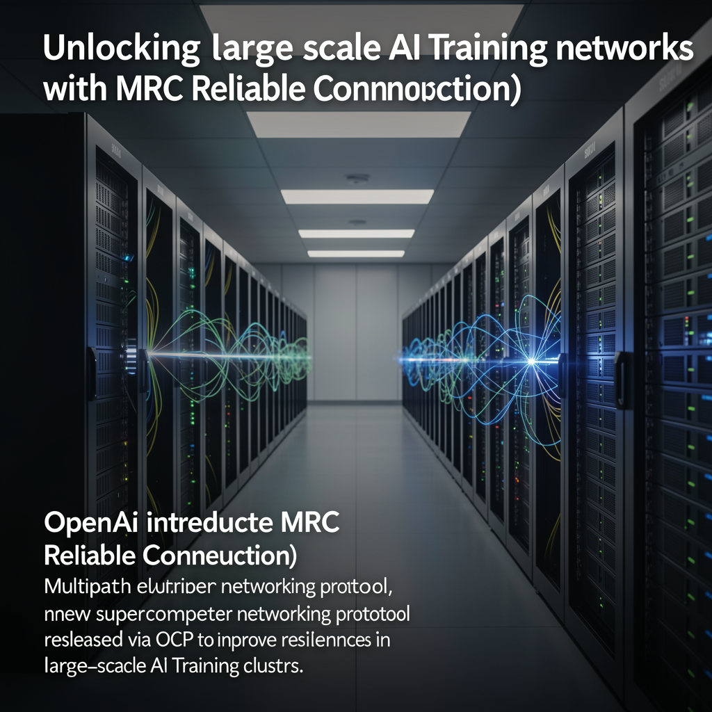 Unlocking large scale AI training networks with MRC (Multipath Reliable Connection)
