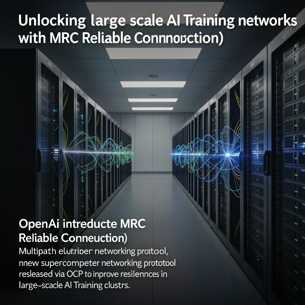 Unlocking large scale AI training networks with MRC (Multipath Reliable Connection)