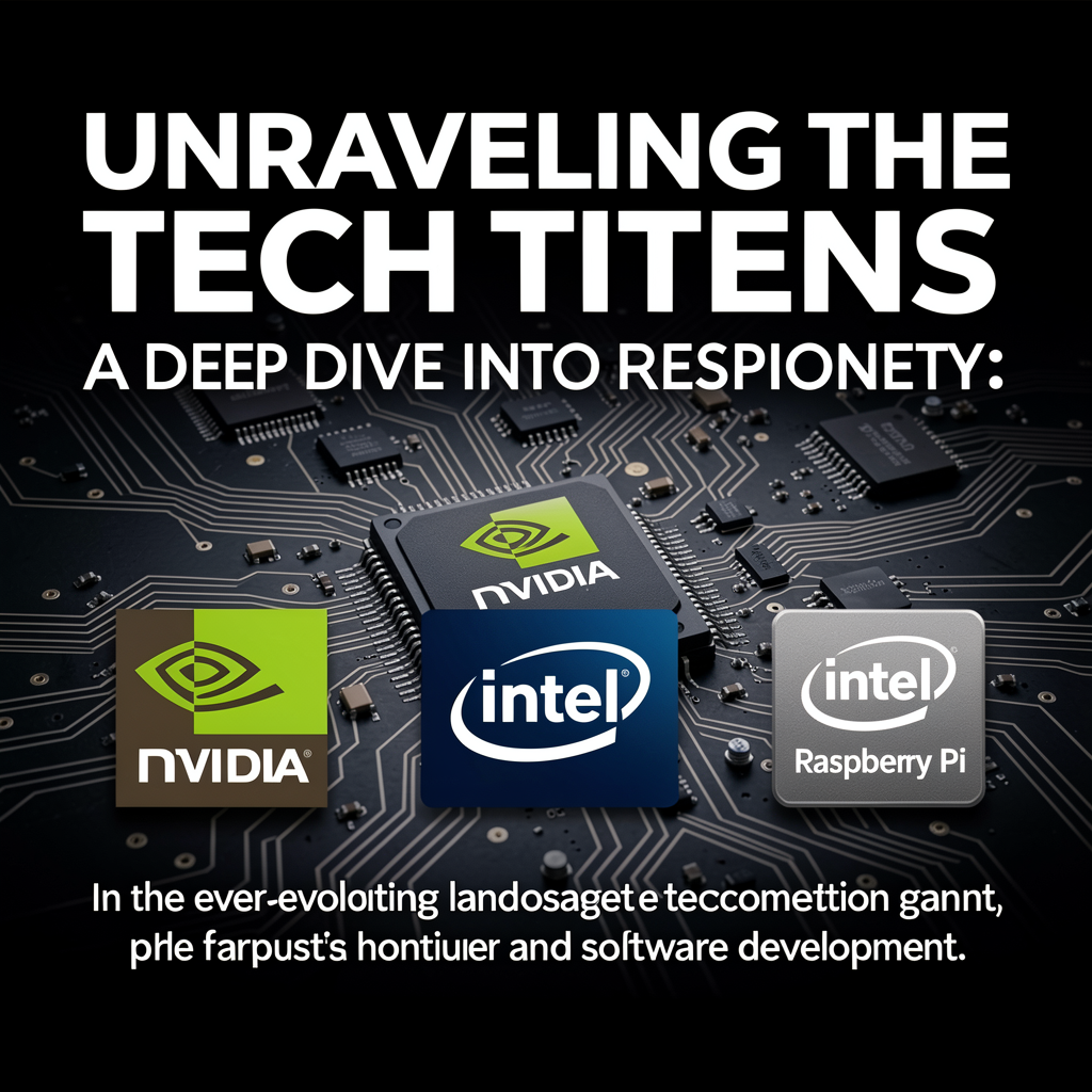 Unraveling the Tech Titans: A Deep Dive into NVIDIA, AMD, Intel, and Raspberry Pi