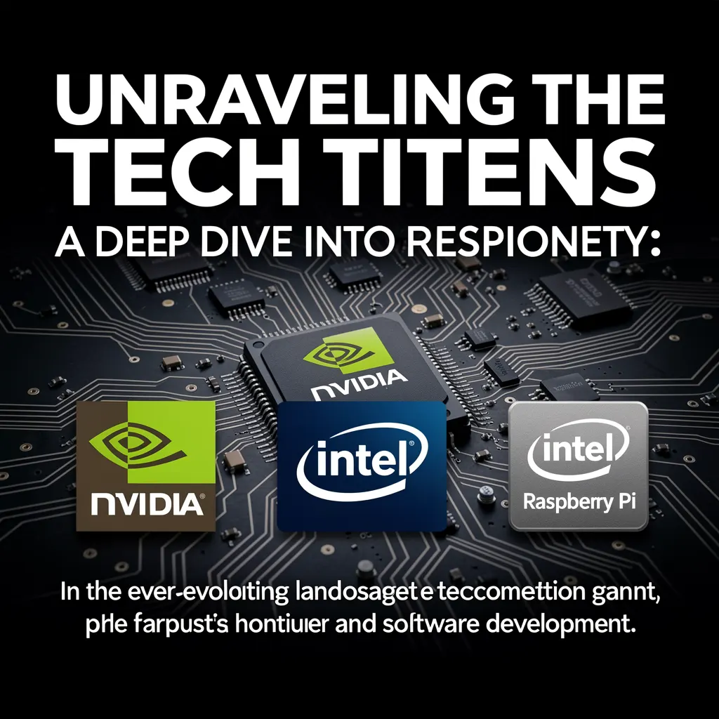 Unraveling the Tech Titans: A Deep Dive into NVIDIA, AMD, Intel, and Raspberry Pi