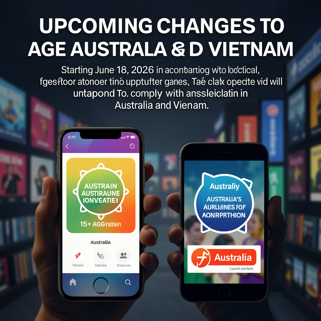 Upcoming changes to age ratings in Australia and Vietnam
