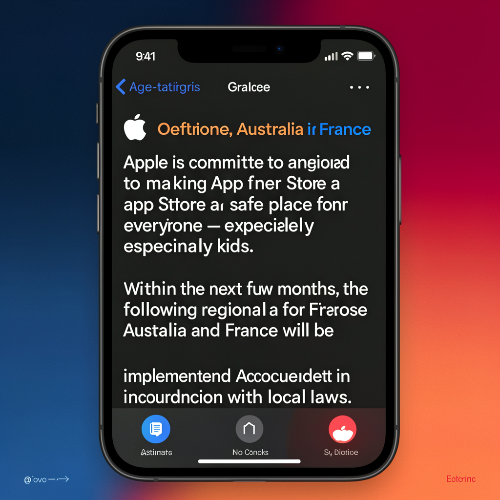 Upcoming regional age ratings in Australia and France
