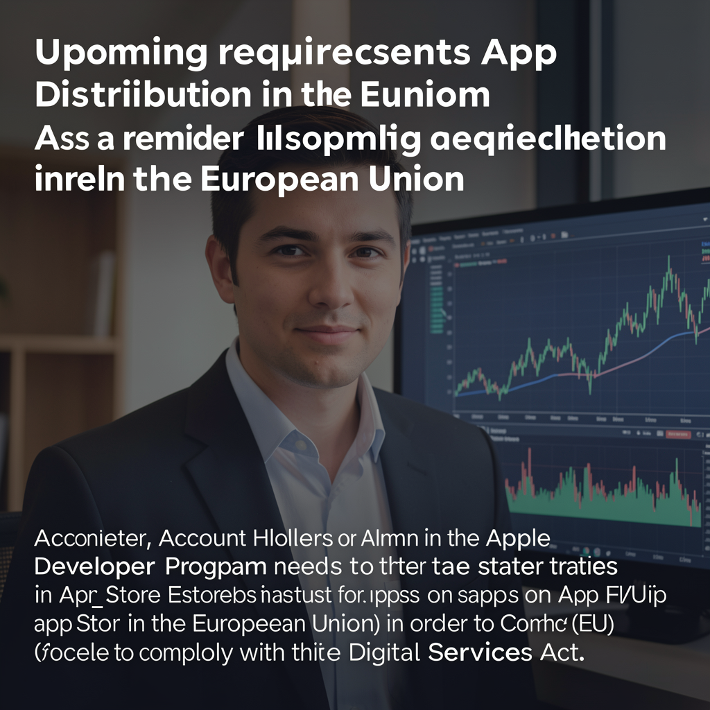 Upcoming requirements for app distribution in the European Union