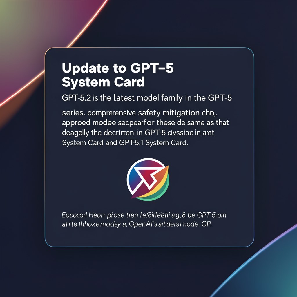 Update to GPT-5 System Card: GPT-5.2