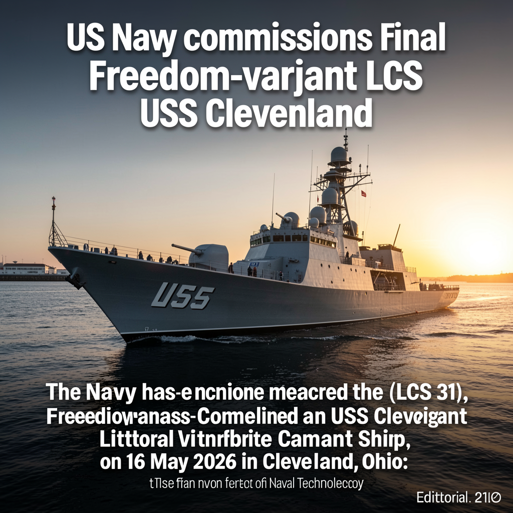 US Navy commissions final Freedom-variant LCS USS Cleveland
