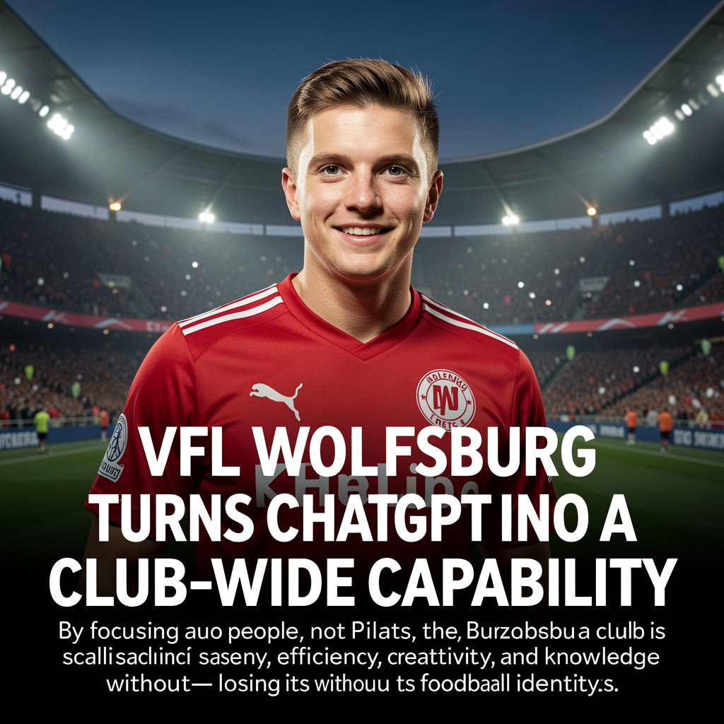 VfL Wolfsburg turns ChatGPT into a club-wide capability