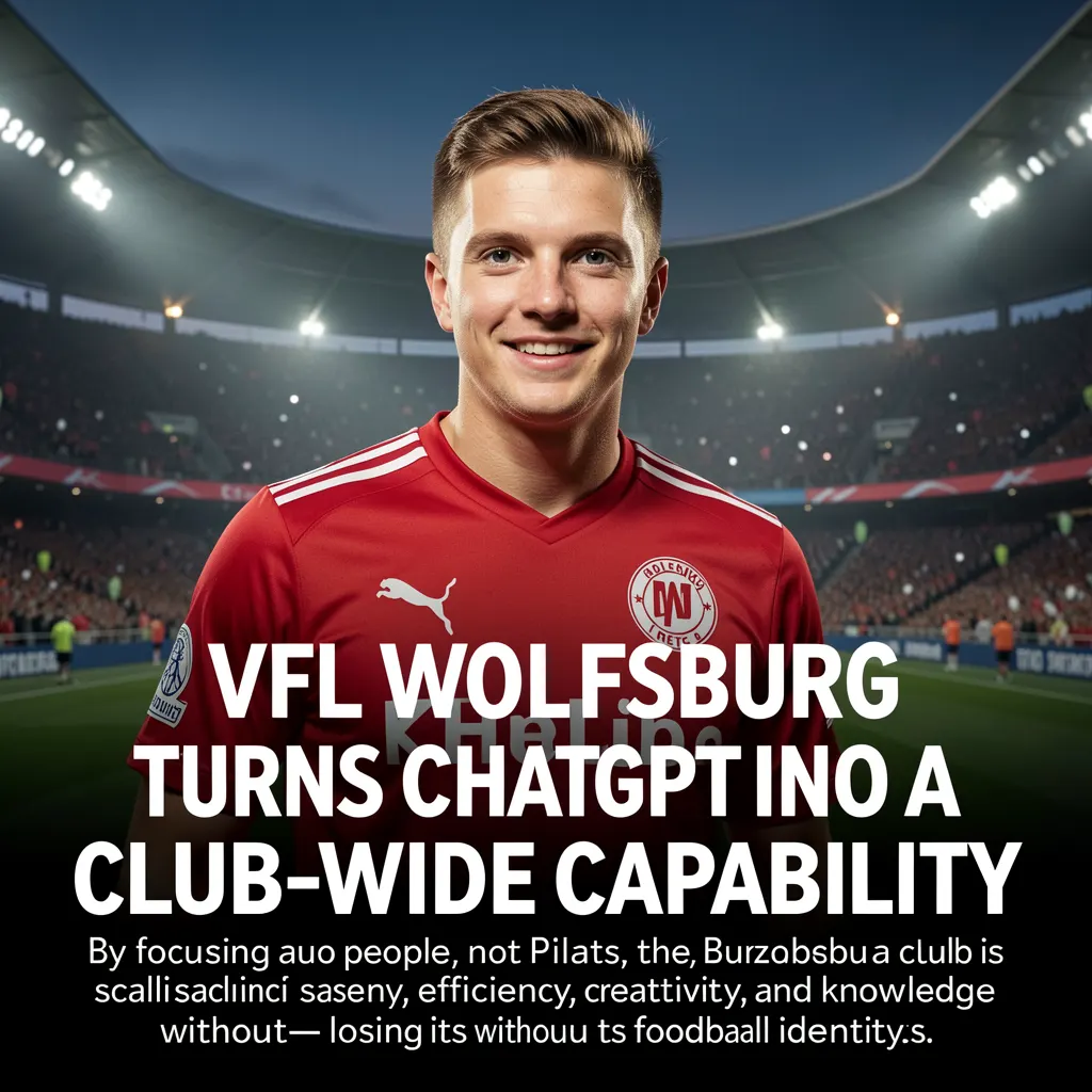 VfL Wolfsburg turns ChatGPT into a club-wide capability