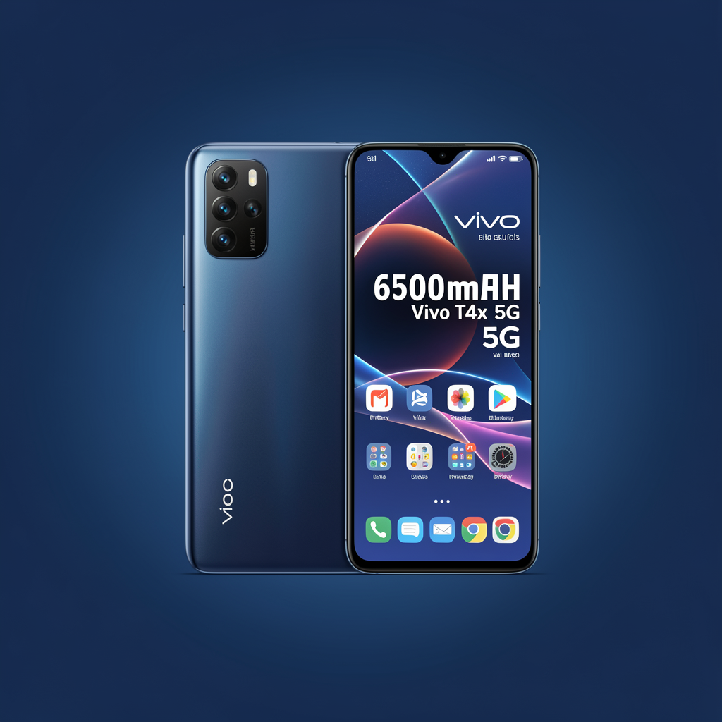 Vivo T4x 5G Launched in India with Massive 6500mAh Battery