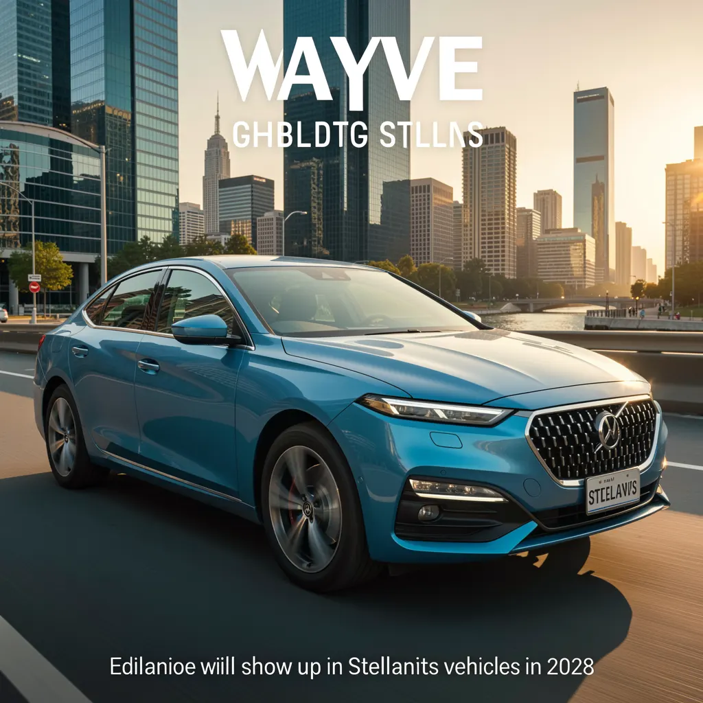 Wayve’s self-driving tech is headed to US cars made by Stellantis