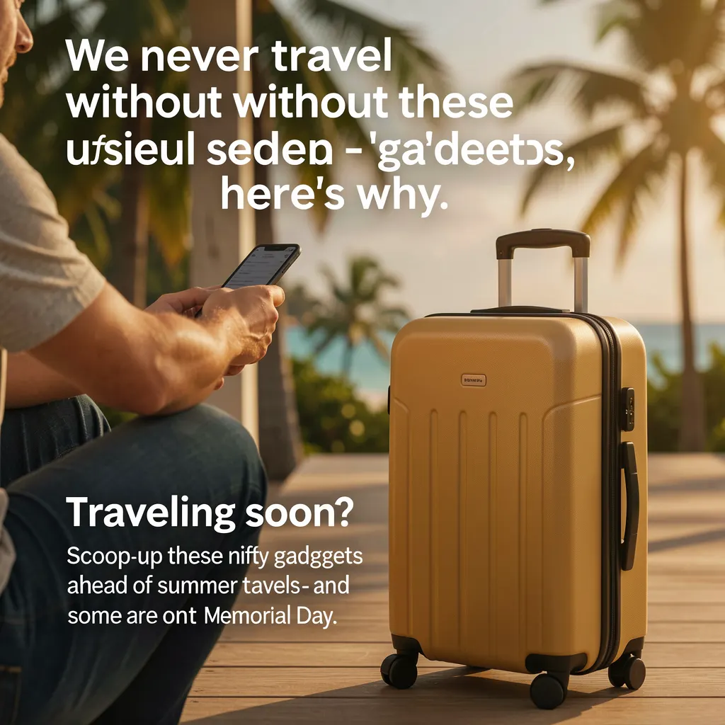 We never travel without these useful gadgets - here's why
