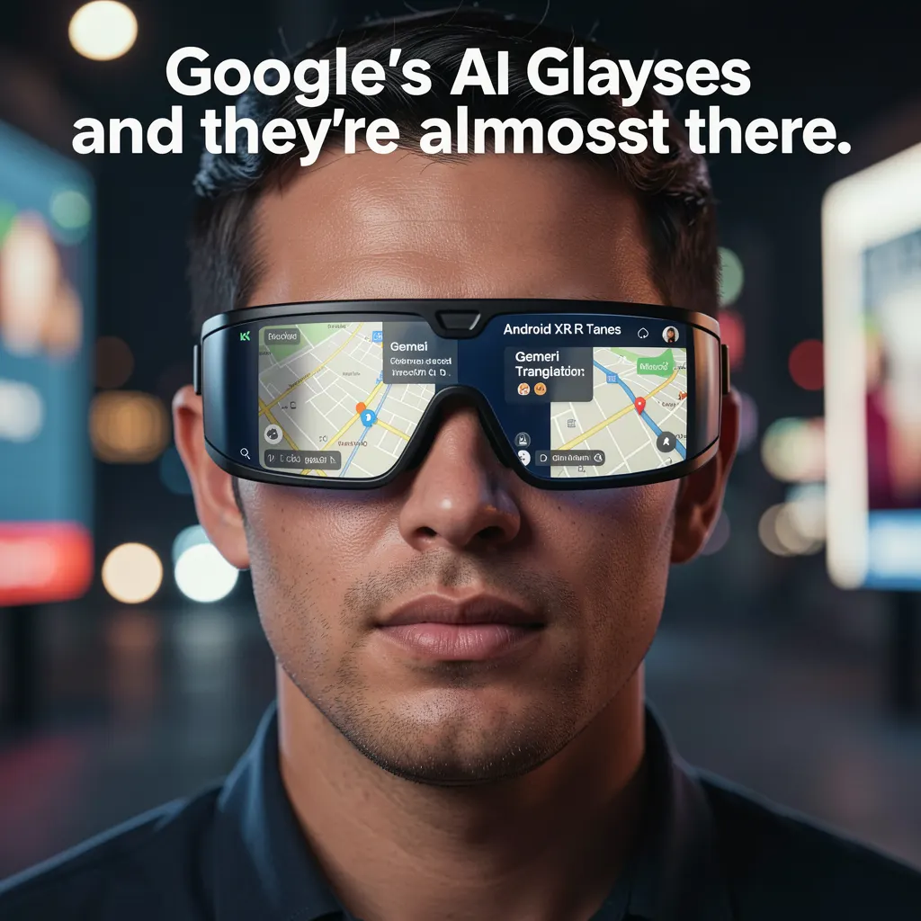 We tried Google’s AI glasses and they’re almost there