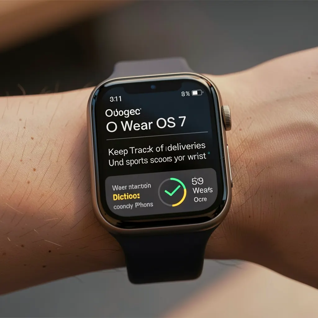 Wear OS 7 will keep track of deliveries and sports scores on your wrist