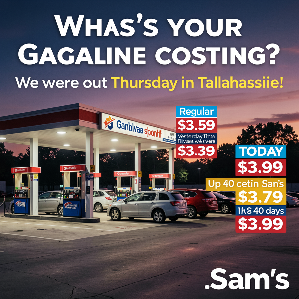 What's your gasoline costing?