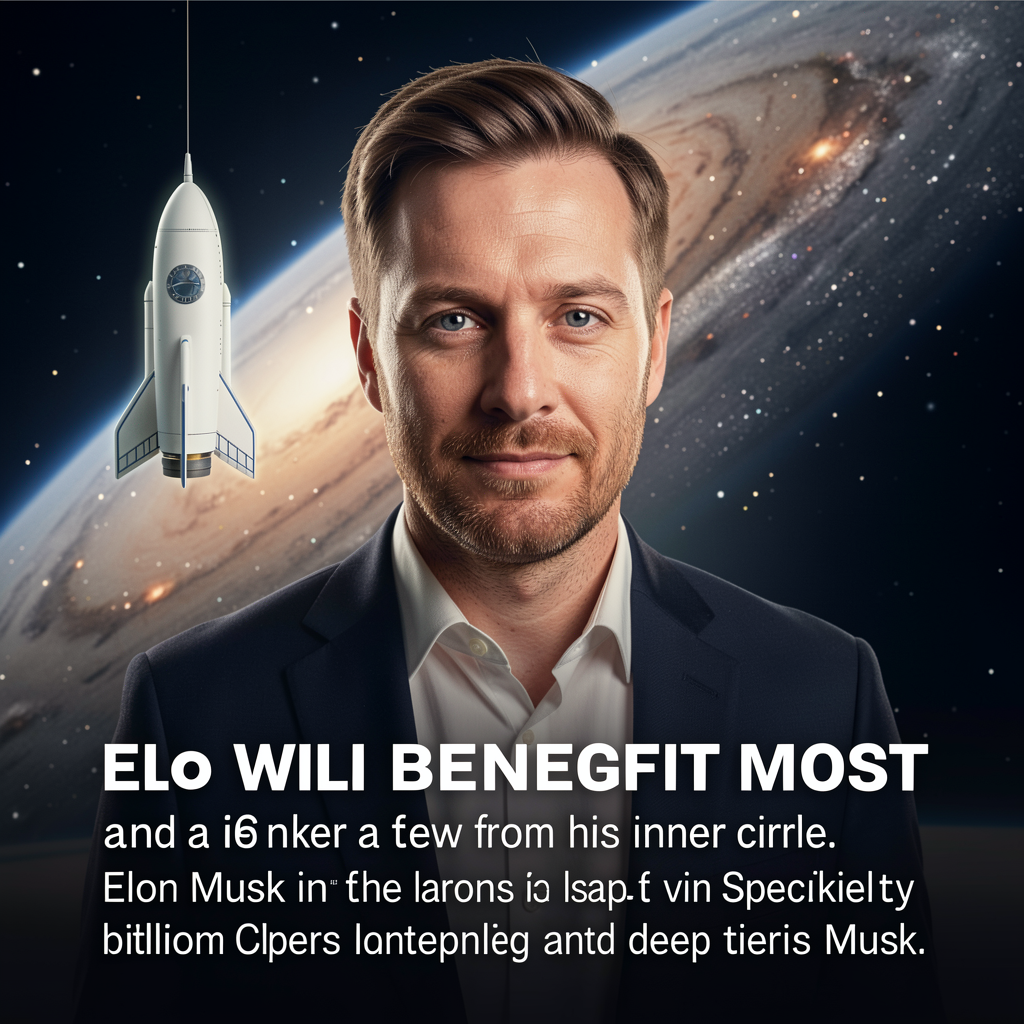 Who will benefit most from SpaceX IPO? Mostly Elon — and a few from his inner circle