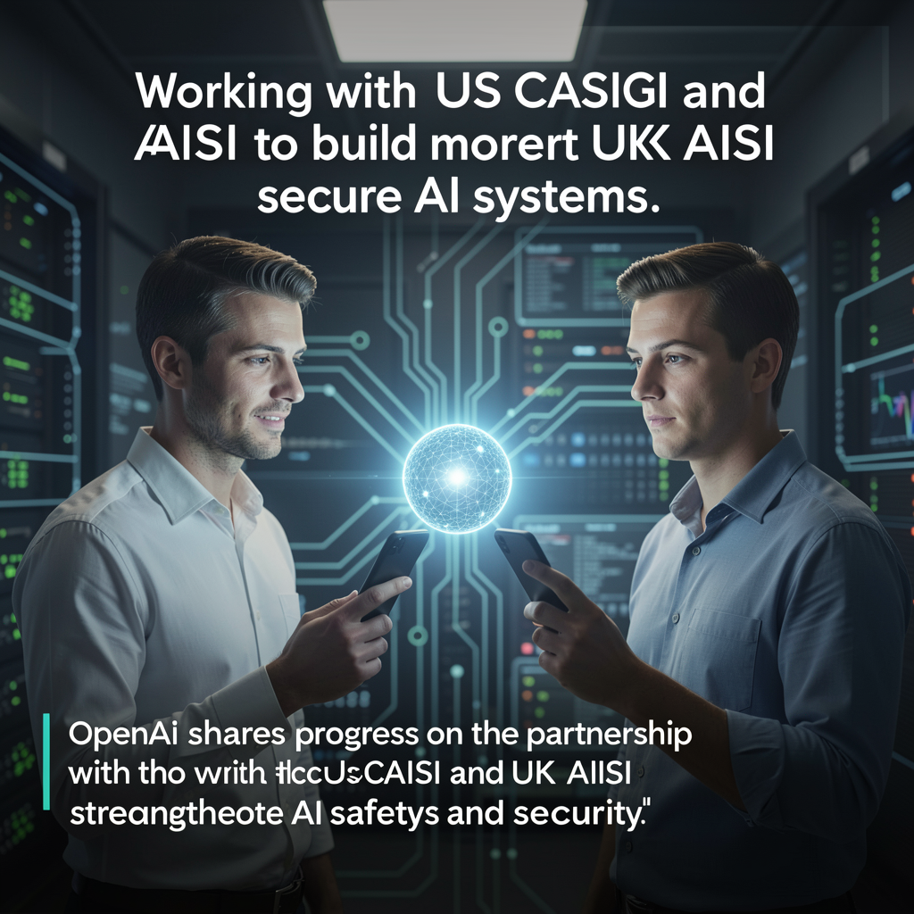 Working with US CAISI and UK AISI to build more secure AI systems