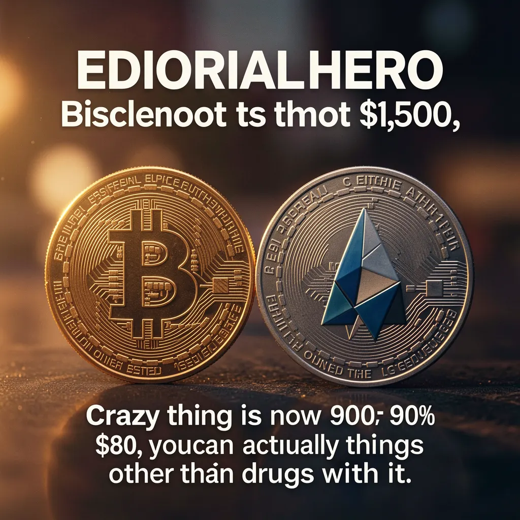 Wow.  Bitcoin is almost $1,500