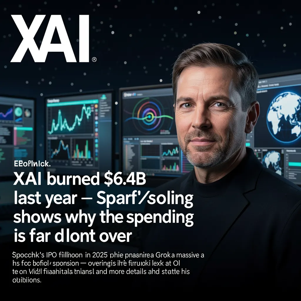 xAI burned $6.4B last year — SpaceX’s IPO filing shows why the spending is far from over