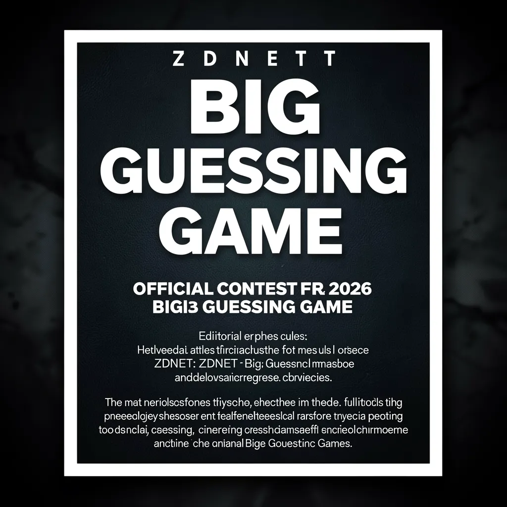 ZDNET Big Guessing Game: Official contest rules