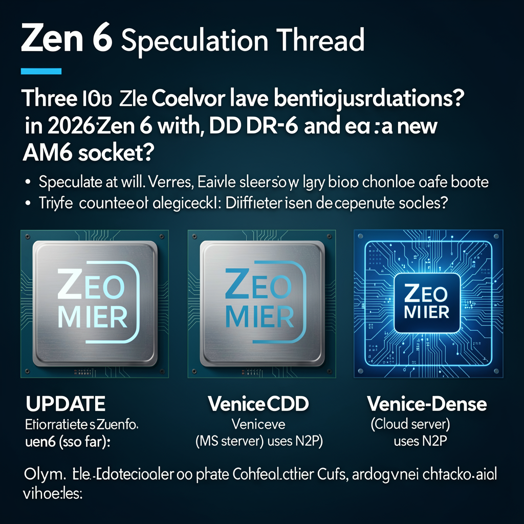 Zen 6 Speculation Thread