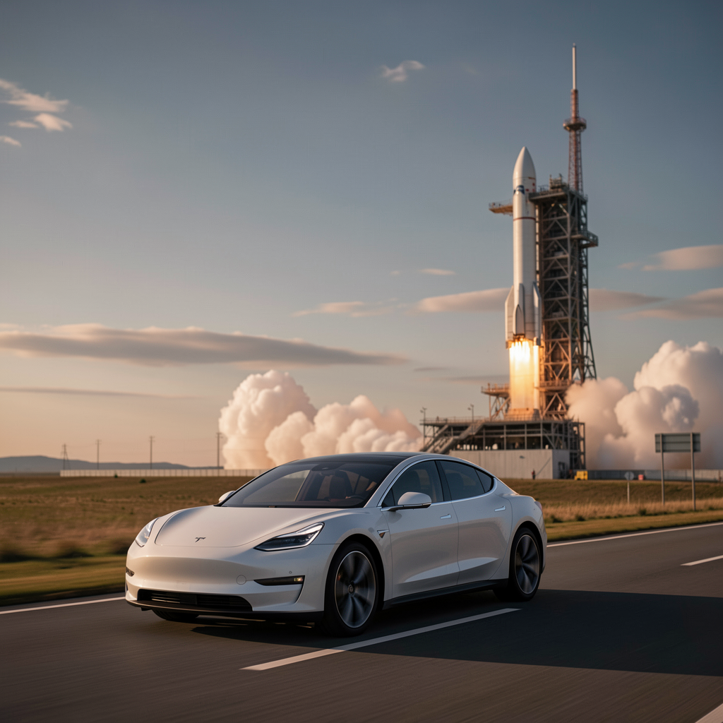 SpaceX Surpasses Tesla as Mobility Sector Valuations Shift