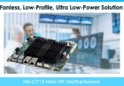 Unveiling the MS-CF13 Mini-ITX Motherboard: The Ultimate Fanless, Low-Profile, Ultra Low-Power Solution